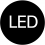 led